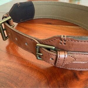 Rugby Ralph Lauren Brown Leather Belt